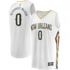 Camiseta Nickeil Alexander-Walker 0 New Orleans Pelicans Association Edition Blanco Hombre